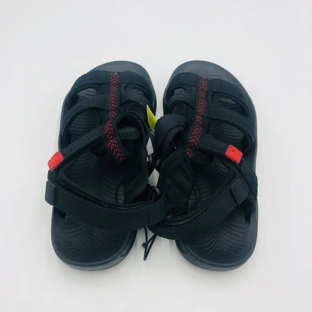 Brand New All In Motion Black Sandals For Men Size 6 Open Toe/ Summer‎ Shoes